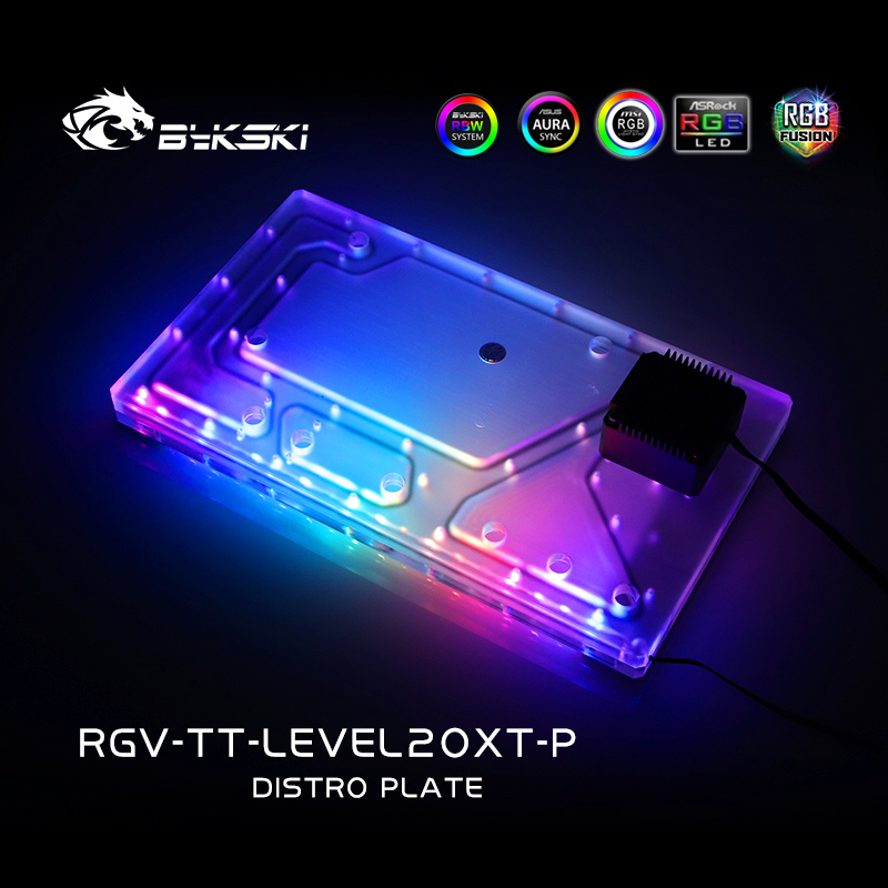 Distro Plate Ddc Pump Combo - Bykski RGV-TT-LEVEL20XT-P Thermaltake Level 20 XT