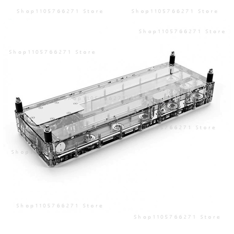 Integrated Pump Reservoir Distro Plate - Alphacool Core Distro Plate 240L Sol/Sağ