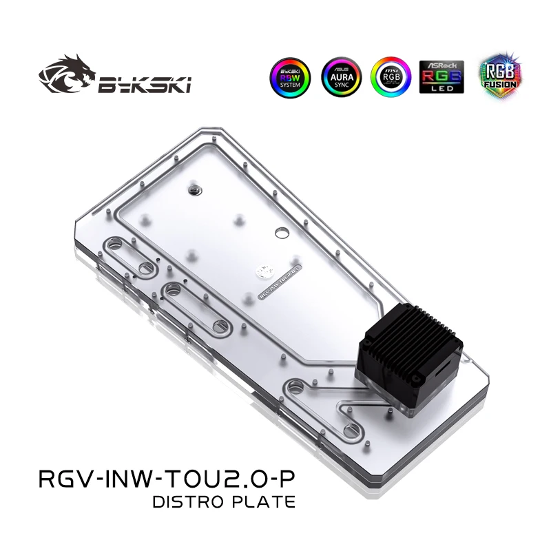 Distro Plate Ddc Pump Combo - BYKSKI Akrilik Kurulu Su Kanalı Çözümü