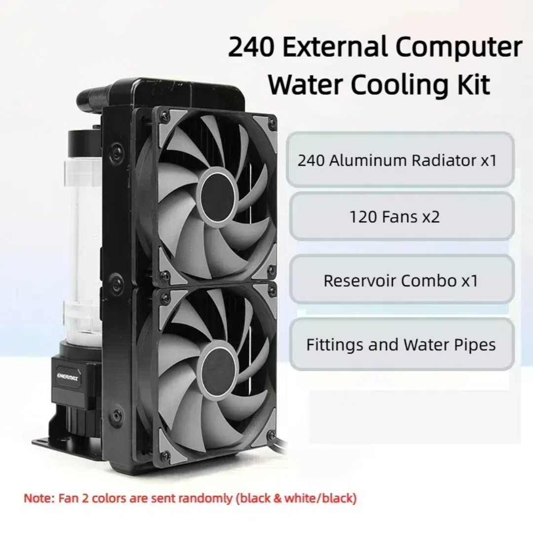 External Radiator Water Cooling Kit - Bilgisayar harici su Soğutma 240'lı alüminyum