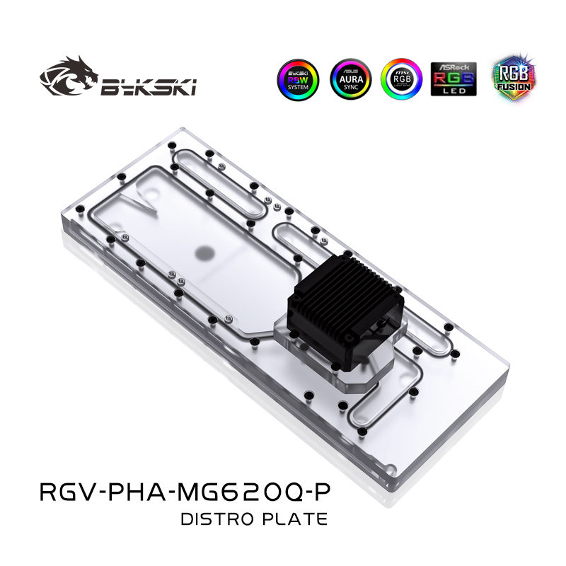 Distro Plate Ddc Pump Combo - PHANTEKS MG620Q Bilgisayar Kasası için BYKSKI