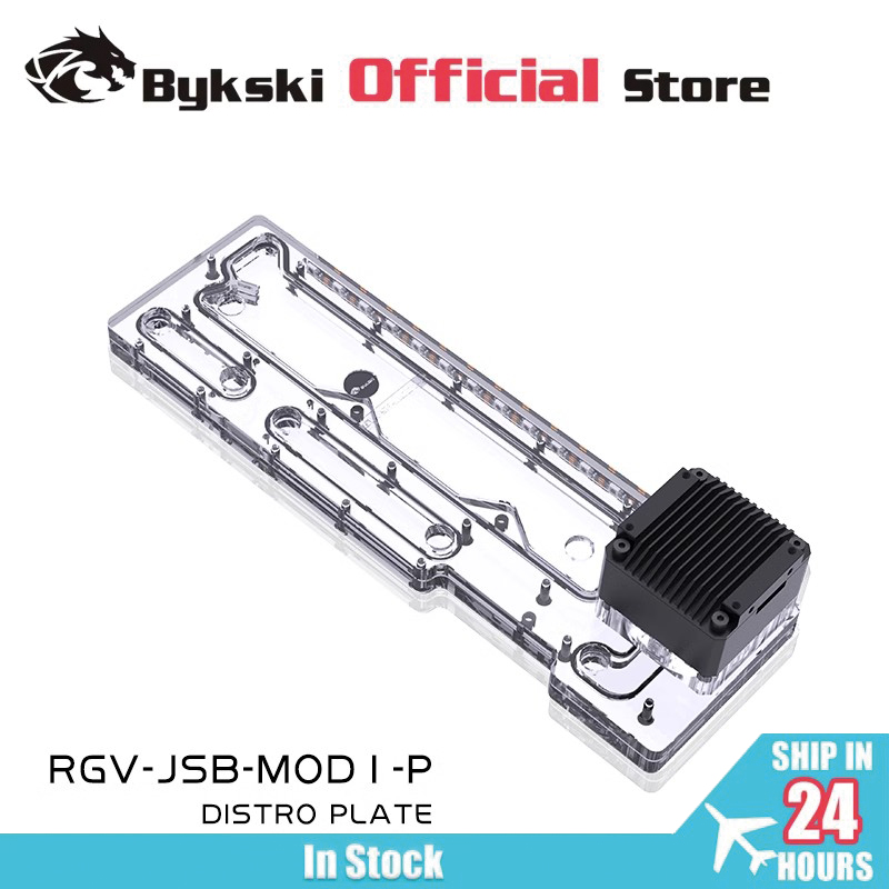 Distro Plate Ddc Pump Combo - BYKSKI Akrilik Kart Su Kanalı Çözümü