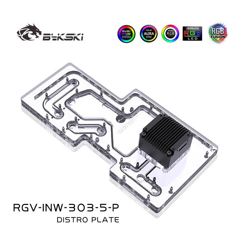 BYKSKI Akrilik Kurulu Su Kanal - Distro Plate Ddc Pump Combo incelemesi ve fiyatı