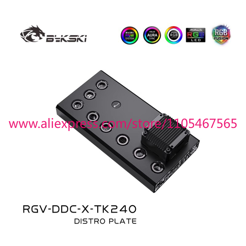 1 adet akrilik dağıtım plakası - Distro Plate Ddc Pump Combo incelemesi ve fiyatı