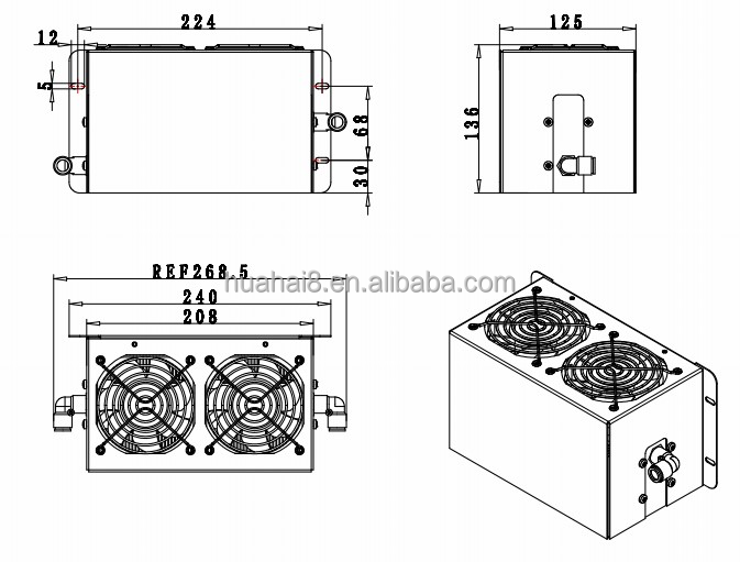 Endüstriyel Termoelektrik Isıt - Chiller Water Cooling System Pc incelemesi ve fiyatı